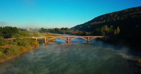 Dron view of river and lake Stock-Footage 140339549