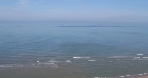 DRONE 4K BEACH NETHERLANDS Stock Footage 102582936
