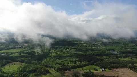 Drone Aerial Clouds 스톡 동영상 155419260