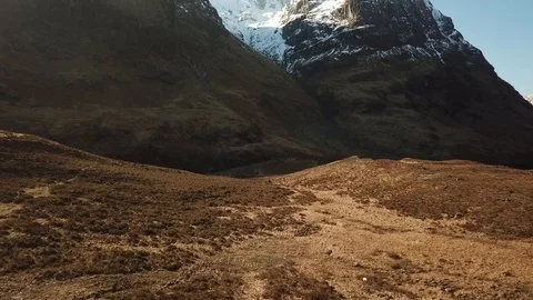 Drone Aerial from Glen Coe Video stock 86488504