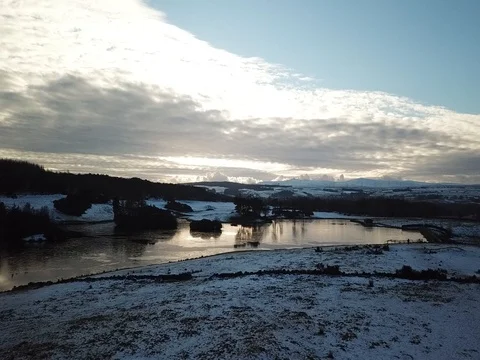 Drone Aerial of Knapps Loch Видео 84864551