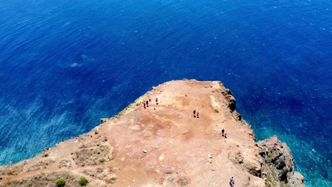 Drone Aerial Lighthouse Viewpoint Stock Footage 228792463