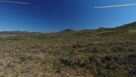 Drone Aerial View of Chapada dos Veadeiros, Alto Paraíso de Goiás, Brazil Vídeos de archivo 338163444
