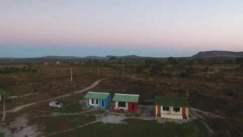 Drone Aerial View of Chapada dos Veadeiros, Alto Paraíso de Goiás, Brazil Vídeos de archivo 338164165