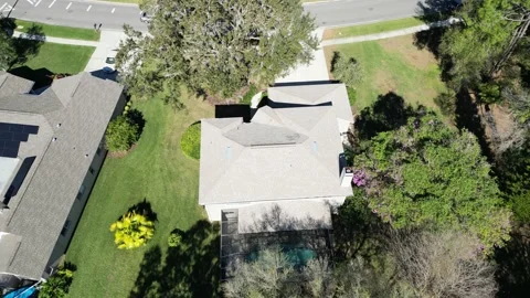 Drone Aerial view Pasco County, Odessa, FL 33556 Vídeos de archivo 233357407