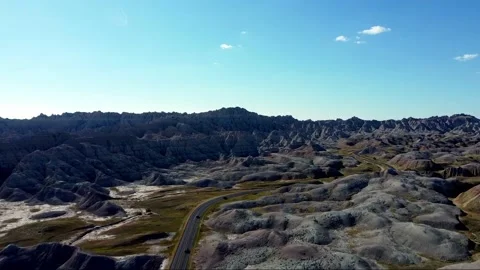 Drone Aerial view of Route SD-240 Stock Footage 228824333