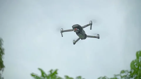 Drone in the Air Stock Footage 157552636