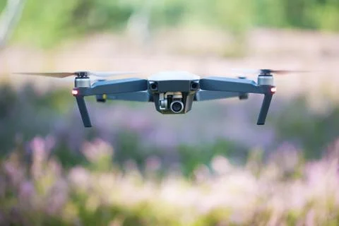 Drone in the air Stock Photos