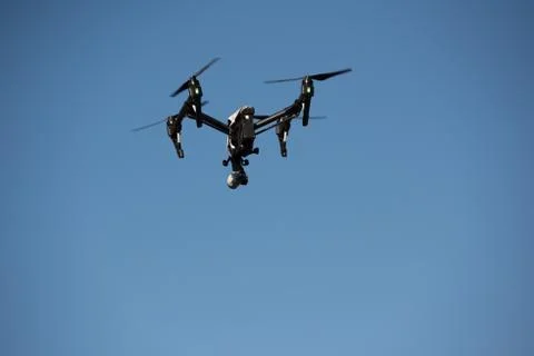 Drone in the Air Stockfoto's