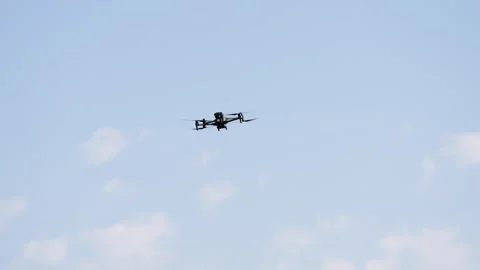 Drone airborne in flight 1 Stock Footage 318246133