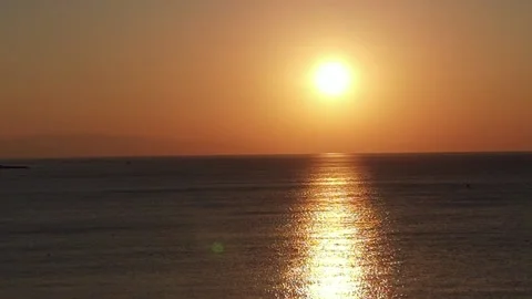 Drone Albissola Marina Stock Footage