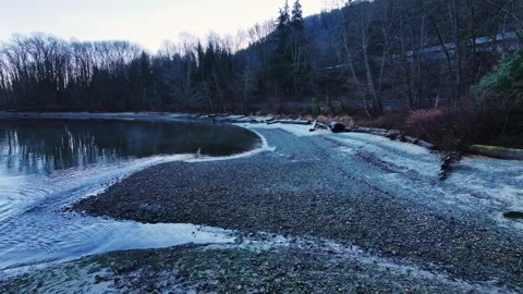 Drone along the beach 스톡 동영상 328106299