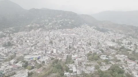 Drone around Lake Atitlan Stock Footage 318095831