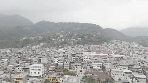 Drone around Lake Atitlan Stock Footage 318096317