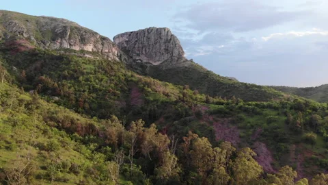 Drone ascending la Bufa 스톡 동영상 136845709