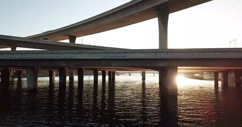 Drone Ascends Stock Footage 123452140