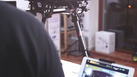 Drone Assembling Quad Copter Preparation for Flight 動画素材 142137298