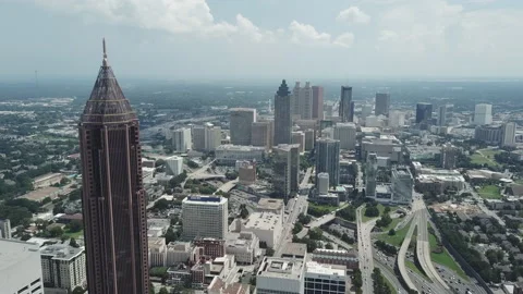 Drone ATL BofA 002 1 Stockbeeldmateriaal 137979514