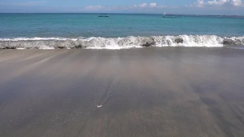 Drone BALI BEACH Video stock 244648271