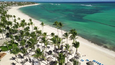 Drone-bavaro-hotel-pool-ocean-13 動画素材 311536637