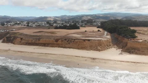 Drone at the beach 2 Stock Footage 95057544