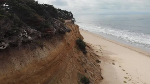 Drone at the beach 3 Stock Footage 95057586