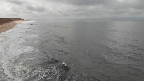 Drone at the beach 3 Stock Footage 95057626