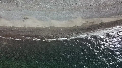 Drone Beach from Above Stock Footage 239215678