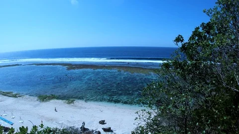 Drone on the beach Stock Footage 121679907
