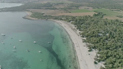 Drone beach Stock Footage 134810534