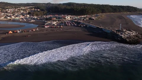 Drone beach Stock Footage 285818238
