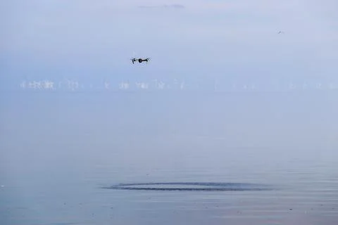 Drone at the Beach Stock Photos