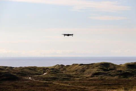 Drone at the Beach Stock Photos