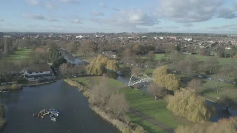 Drone Bedford Stock Footage 133044542