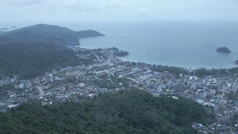 Drone from the Big Buddha Stock Footage 294966186