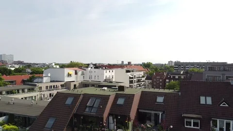 Drone Building Urban 스톡 동영상 203788042