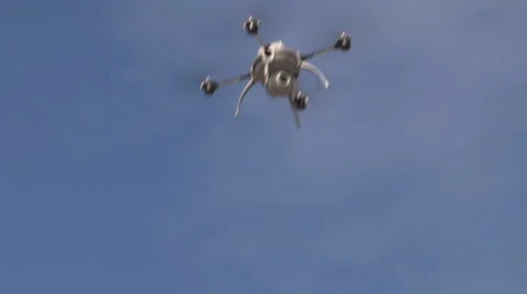 Drone with camera Stock Footage 55257981