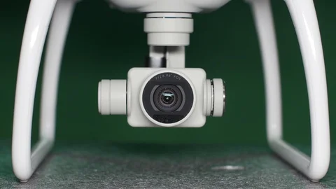 Drone Camera Gimbal Calibration Technology Stock Footage 85853736