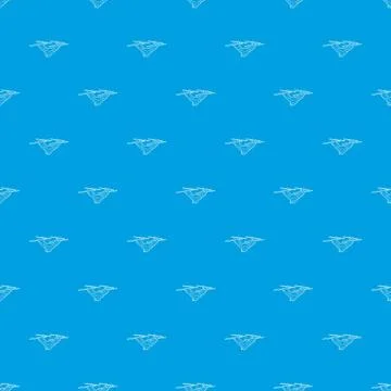 Drone with camera pattern seamless blue イラスト素材