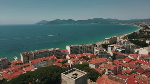 Drone at Cannes Stock Footage 308423812