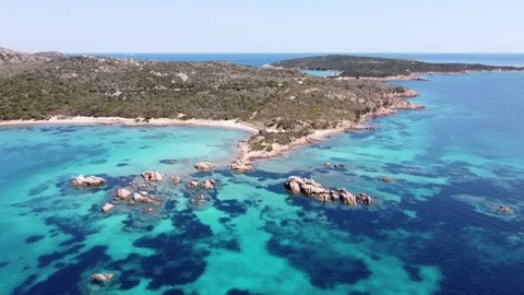 Drone Caprera Stock Footage 247207152