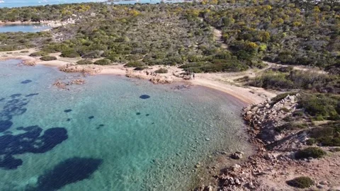 Drone Caprera  Stock Footage 247207185