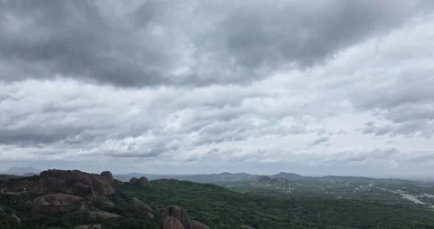 A drone capture a stunning view from a high point overlooking lush green la.. Stock Footage 325955070