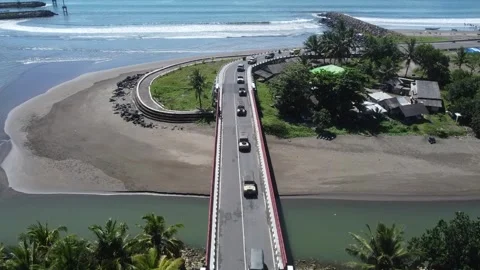 Drone car trips Video stock 244650721