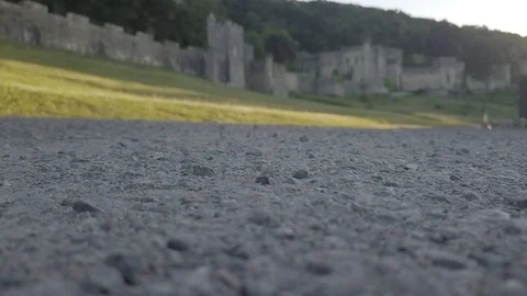 Drone of Castle Stock Footage 94228610