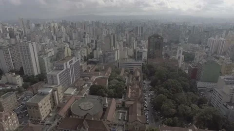 Drone centro SP Stock Footage 153549893