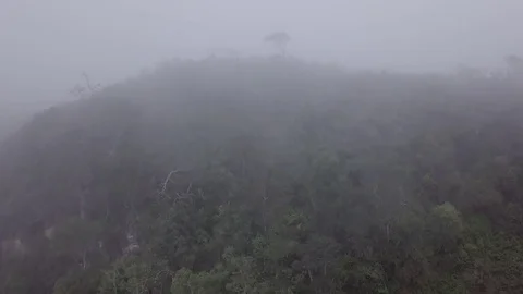 Drone chasing clouds Video stock 83830779