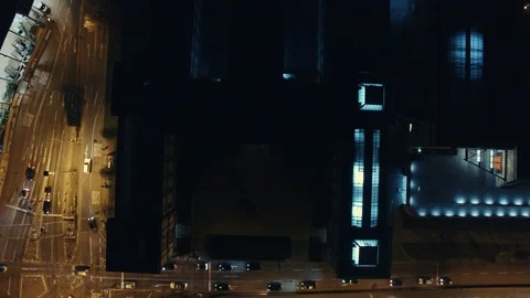 Drone city flight Stock Footage 104721570