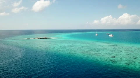 Drone Clip Maledives Stock Footage 163440227