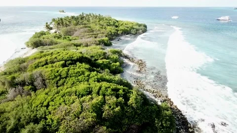 Drone Clip Maledives Stock Footage 163440356